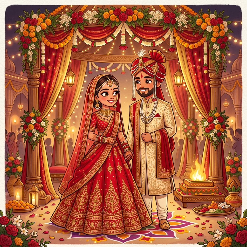 Wedding Ceremony Mohit Mittal and Sezal